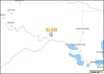 map of Elgin