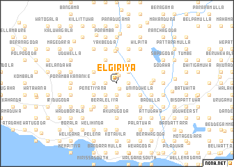 map of Elgiriya