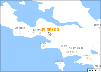 map of El Golaa