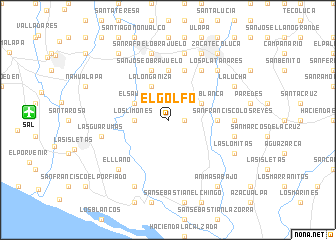 map of El Golfo