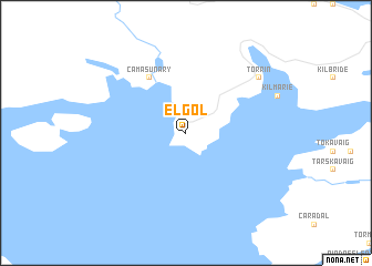 map of Elgol