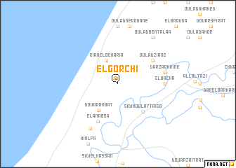 map of El Gorchi