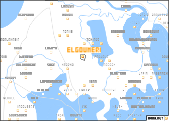 map of El Goumeri