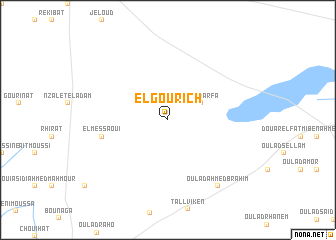 map of El Gourich