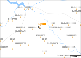 map of El Graa