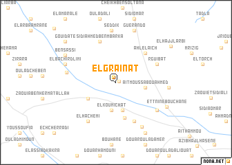 map of El Grainat