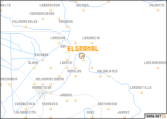 map of El Gramal