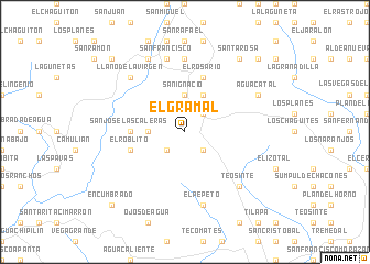 map of El Gramal