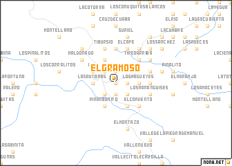 map of El Gramoso