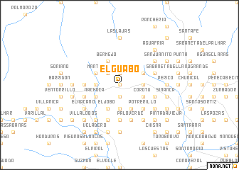 map of El Guabo