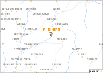 map of El Guabo