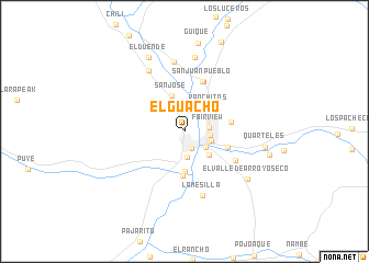 map of El Guacho