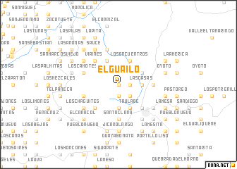 map of El Guailo