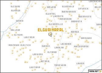 map of El Guaimaral