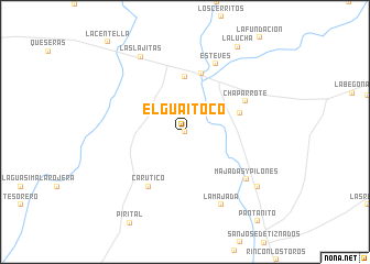 map of El Guaitoco