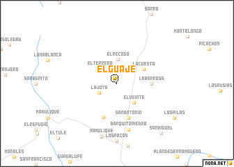 map of El Guaje