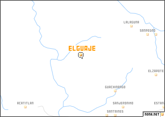 map of El Guaje