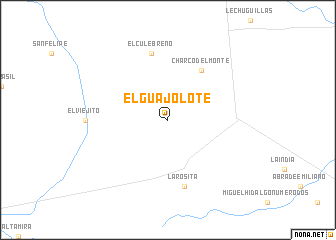 map of El Guajolote