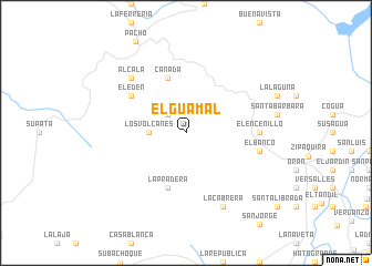 map of El Guamal