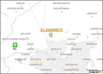 map of El Guanaco