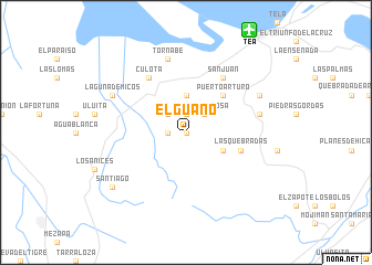 map of El Guano