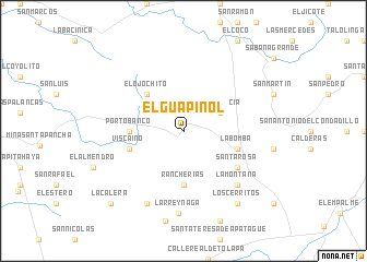 map of El Guapinol