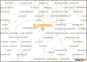 map of El Guapinol