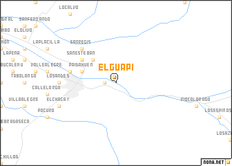 map of El Guapi