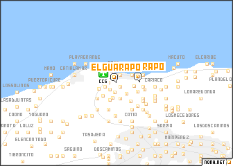 map of El Guarapo