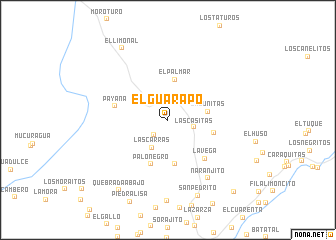 map of El Guarapo