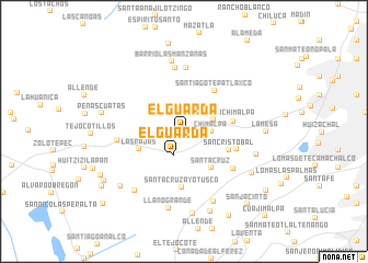 map of El Guarda