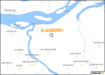 map of El Guarray