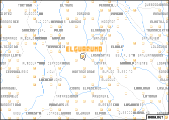 map of El Guarumo