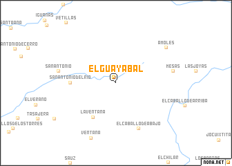 map of El Guayabal