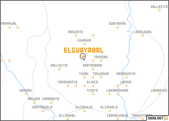 map of El Guayabal