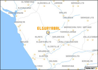 map of El Guayabal