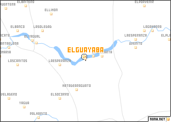 map of El Guayaba