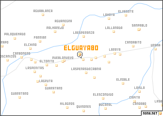 map of El Guayabo