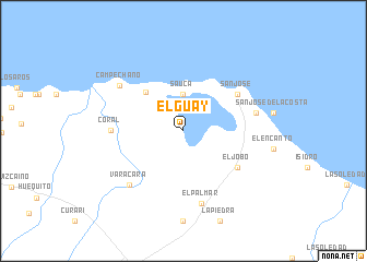 map of El Guay