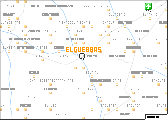 map of El Guebbas