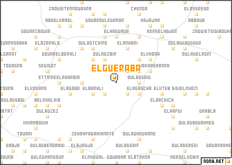 map of El Gueraba