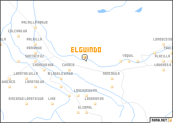 map of El Guindo