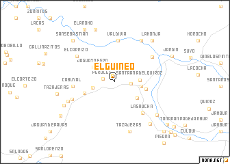 map of El Guineo