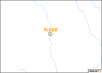 map of El Güio