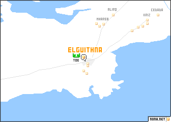 map of El Guithna