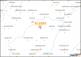 map of El Guox