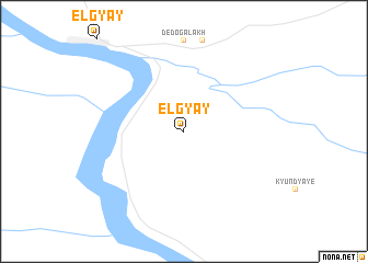map of El\