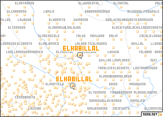 map of El Habillal