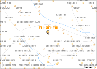 map of El Hachemi