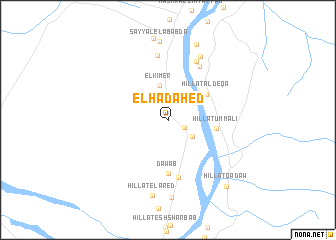 map of El Hadahed